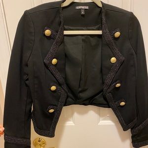 Express cropped blazer